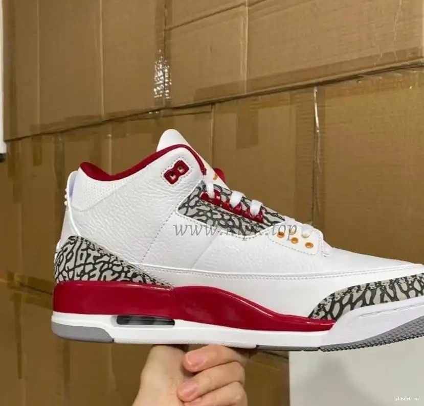 ready jordan retro God Cardinal Pk 3 air Red materials to retail ship 0504